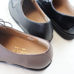 【アシオト】神戸の靴職人が作った♪超軽量・純国産レザーマニッシュシューズ♪（3EA1536） 2枚目の画像