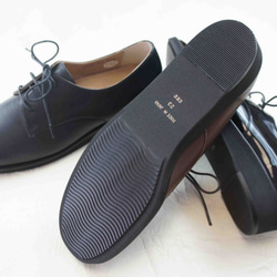 【アシオト】神戸の靴職人が作った♪超軽量・純国産レザーマニッシュシューズ♪（3EA1536） 3枚目の画像