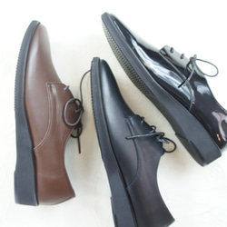 【アシオト】神戸の靴職人が作った♪超軽量・純国産レザーマニッシュシューズ♪（3EA1536） 6枚目の画像