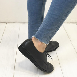 【アシオト】神戸の靴職人が作った♪超軽量・純国産レザーマニッシュシューズ♪（3EA1536） 7枚目の画像