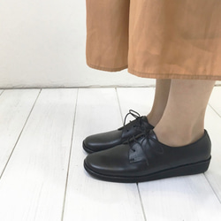 【アシオト】神戸の靴職人が作った♪超軽量・純国産レザーマニッシュシューズ♪（A1536） 9枚目の画像