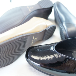 【アシオト】神戸の靴職人が作った♪超軽量・純国産レザーパンプス♪モデルサイズ26.0cmまで対応商品（A3231） 7枚目の画像