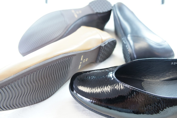 【アシオト】神戸の靴職人が作った♪超軽量・純国産レザーパンプス♪モデルサイズ26.0cmまで対応商品（A3231） 7枚目の画像