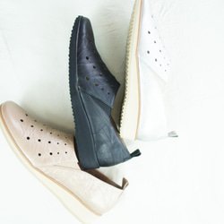 【アシオト】神戸の靴職人が作った♪超軽量・純国産パンチングシューズ♪（A1526） 5枚目の画像