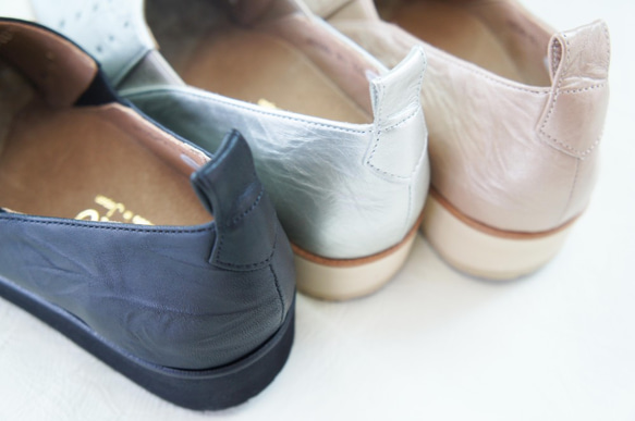 【アシオト】神戸の靴職人が作った♪超軽量・純国産パンチングシューズ♪（A1526） 6枚目の画像
