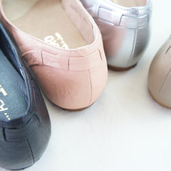 【アシオト】神戸の靴職人が作った♪超軽量・純国産レザーメッシュパンプス♪（A3245）※セール商品 4枚目の画像