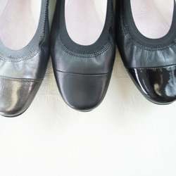 【アシオト】神戸の靴職人が作った♪超軽量・純国産レザーパンプス♪モデルサイズ26.0cmまで対応商品（A3233） 2枚目の画像