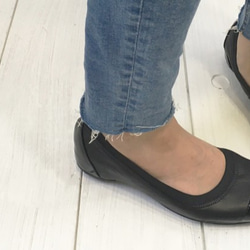 【アシオト】神戸の靴職人が作った♪超軽量・純国産レザーパンプス♪モデルサイズ26.0cmまで対応商品（A3233） 5枚目の画像