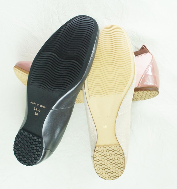 【アシオト】神戸の靴職人が作った♪超軽量・純国産レザーパンプス♪モデルサイズ26.0cmまで対応商品（A3233） 6枚目の画像