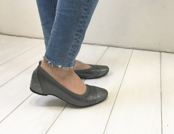 【アシオト】神戸の靴職人が作った♪超軽量・純国産レザーパンプス♪モデルサイズ26.0cmまで対応商品（A3233） 8枚目の画像