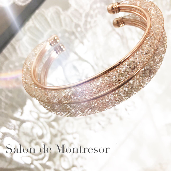 ゆらゆらキラキラジュエルな輝きミリオンバングル バングル