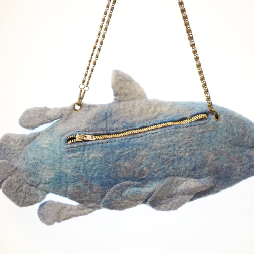 シーラカンス 3wayクラッチ風ショルダーバッグ ショルダーバッグ 妖毛