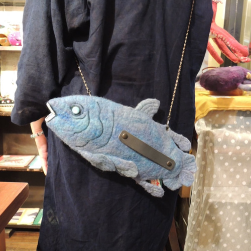 シーラカンス 3wayクラッチ風ショルダーバッグ ショルダーバッグ 妖毛