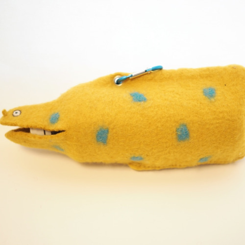 ウツボトルケース ブルー×イエロー ♢ペットボトルホルダー