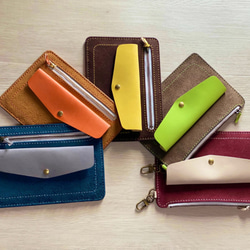 フラットポーチ ペア販売 ポーチ Leathercraft shop M4 通販