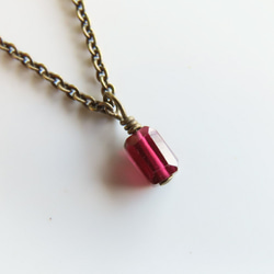 1点もの⭐︎Sale【鑑別書付】ロードライトガーネット ネックレス K18 K18 ロードライトガーネット ネックレス オーバル レディース