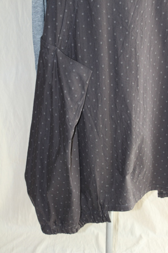 オフタートル変わりポケットのハーフバルーンチュニック  QG1556282753(11960円)