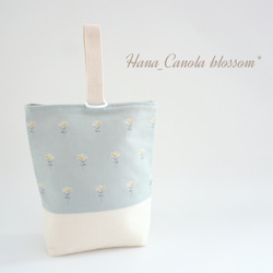 人気作品*｡ﾟꕤ 】 『 mini flower 』 ＊ 上履き入れ シューズケース