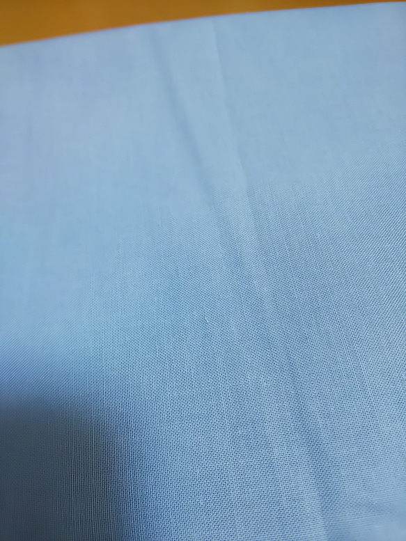 藍染め 布マスクノーズワイヤー入り  藍染花柄/接触冷感 4枚目の画像