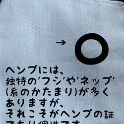 快適シンプル♪ 通気性◎ 希少　日本製　ヘンプ100% マスク　植物繊維　ノーズワイヤー　花粉対策　天然紫外線防臭 3枚目の画像