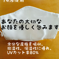 中央ワイヤー入り　アンティークローズ レース✳︎品のあるマスクカバー✳︎ 抗ウイルス　最高級羽二重シルク　UVカット 4枚目の画像