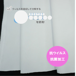 ハンドメイド　抗ウイルス　インナーマスク　5枚　抗菌　絹 3枚目の画像