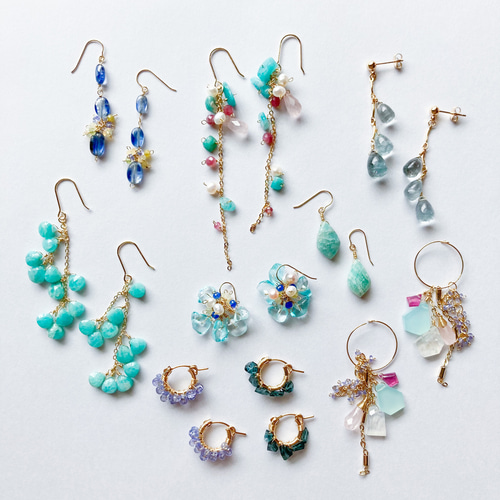 14kgf 天然石しゃらしゃらチャーム♡ 【公式通販】