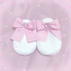 【専用】にゃんこメイドヘアクリップ うさちゃんメイドヘアクリップ ipl-k5216b.jpg