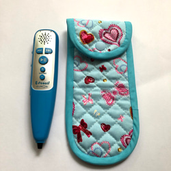 【2つセットでの販売です】公文　イーペンシル 青 ケース付き 0_d063b25b8bf8287c5a735d81b252