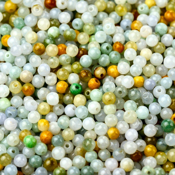 天然石 ビーズ 翡翠 パック売 beads-701 7枚目の画像