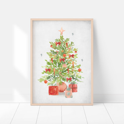 ポスター クリスマスツリーのポスター / i0333 / インテリアポスター 2枚目の画像