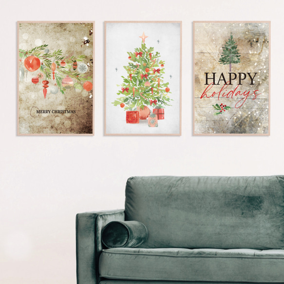 ポスター クリスマスツリーのポスター / i0333 / インテリアポスター 4枚目の画像