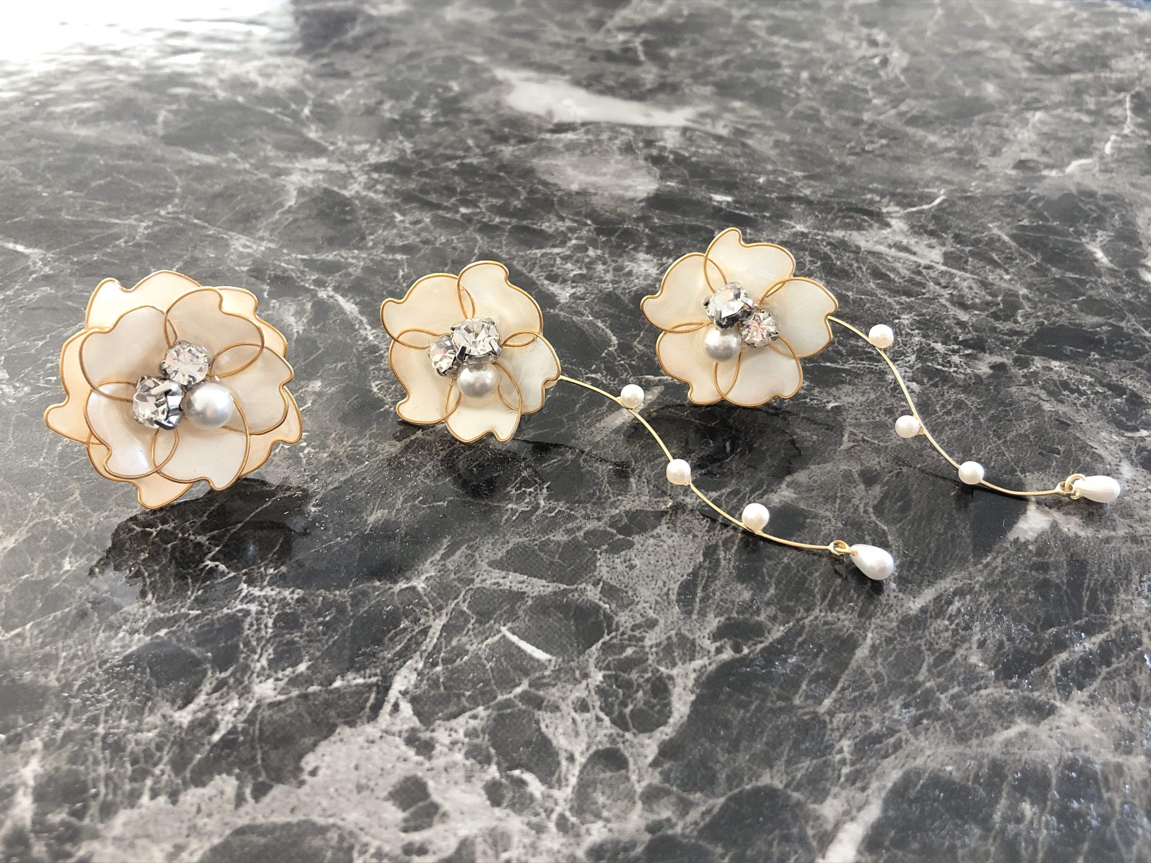 M Fleur リング・ピアスセット