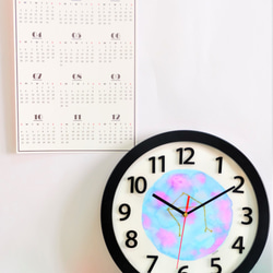 【手繪時鐘】十二星座 簡約家居 鐘錶 掛鐘 擺鐘 客廳靜音 時尚時鐘 創意手作 壁鐘 clock 星座 第5張的照片