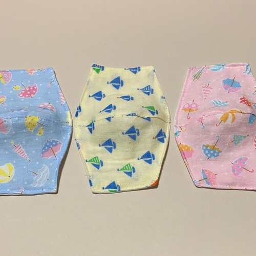 ハンドメイド インナーマスク インナーマスク ハンドメイド 立体型 3種