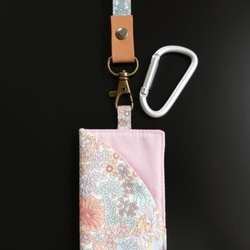 Fan Case Fluffy (女: 21cm) Liberty Margaret Annie (粉色) Fan Bag Fl 第2張的照片