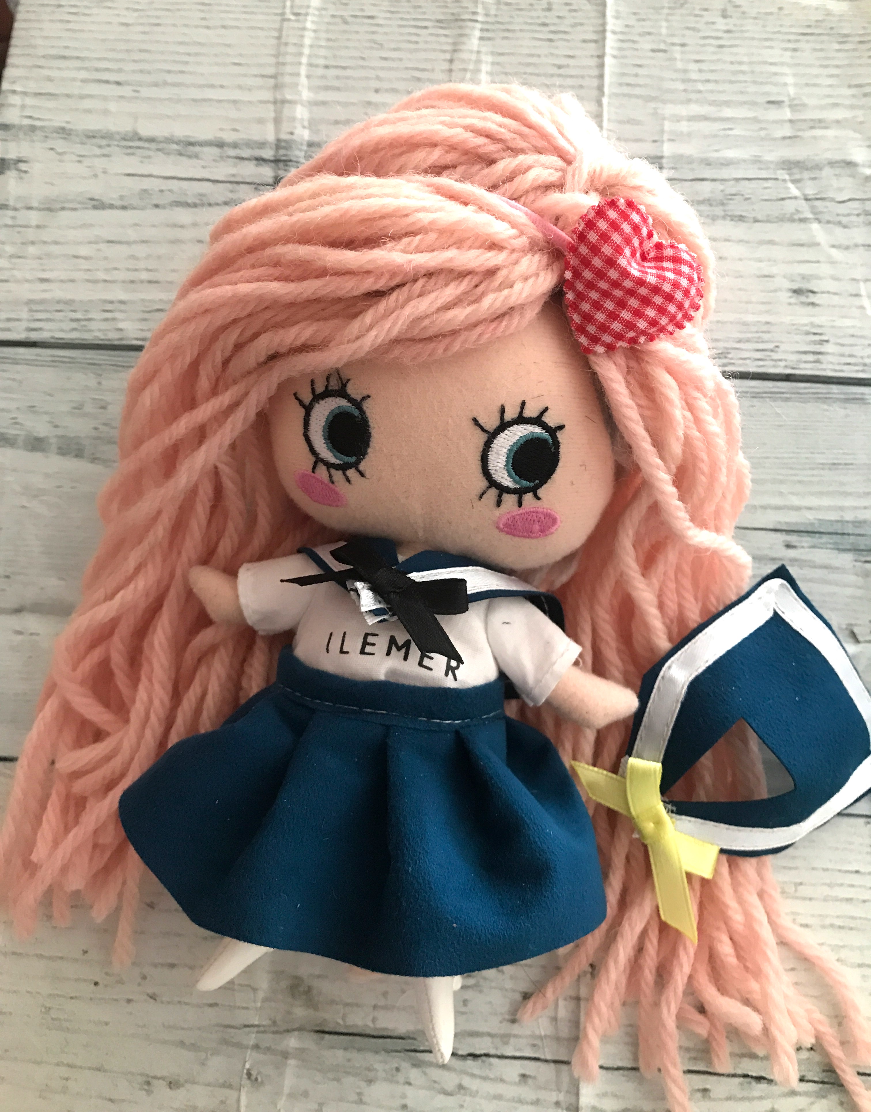 ハッピードール・イルメール服  イーマリー⭐️ イルメールの服 ハッピードールの服 ネイビー イーマリーちゃん