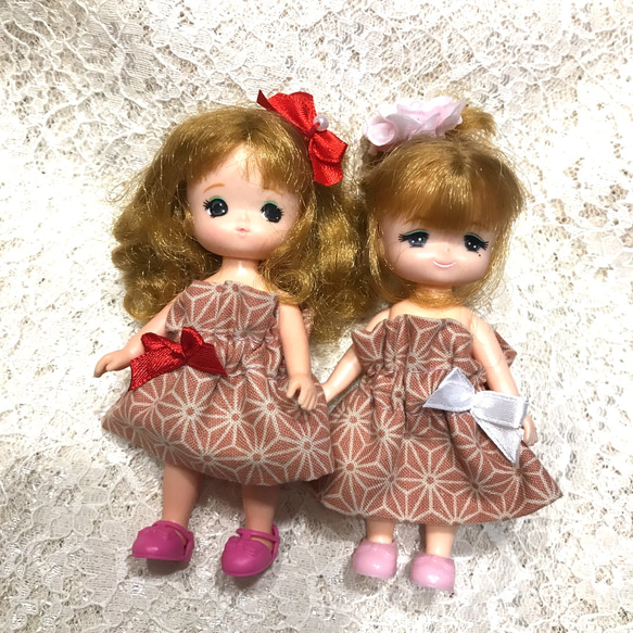 リカちゃんの妹 ミキマキ  2体セット リカちゃん 妹 ミキちゃんマキちゃん ミキマキ 2体セット 人形