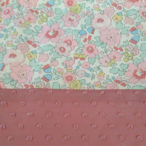 限定色】ベッツィミニタイプ 縮小柄 巾着 リバティプリント ドット  