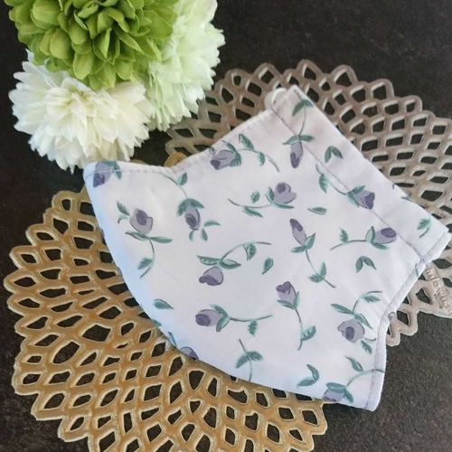 限定色】リバティプリント フローティングフローラ ライトラベンダー地