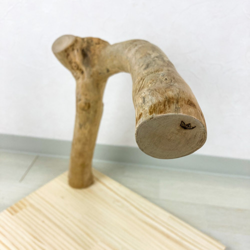 流木の止まり木】バードスタンド 中型・大型インコに！使いやすく安定