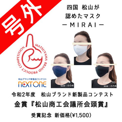肌荒れ０へ‼『MIRAI』ウイルス感染から身を守る＋美肌の秘策マスク 1枚目の画像