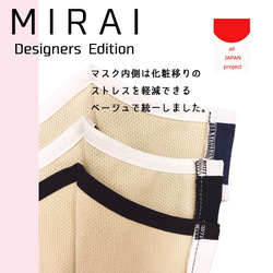 肌荒れ０へ‼『MIRAI』Designers Edition ウイルス感染から身を守る＋美肌の秘策マスク 8枚目の画像