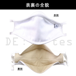 対空間∞DE:Cartes（デカルト）―微粒子99％フィルター内蔵ダイヤモンド形状マスク― 9枚目の画像