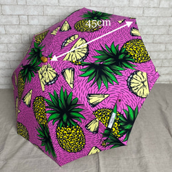 アフリカ布日傘 *pink pineapple* 9枚目の画像