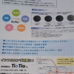 抗菌立体マスク　TioTio生地使用ハンドメイドマスク 3枚目の画像