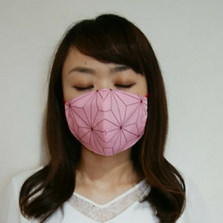 【値下げセール】和柄の夏マスク　大人用 2枚目の画像