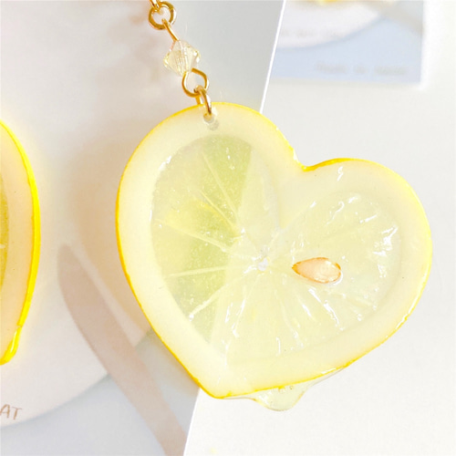 ミニレモンスライス ピアス 1f6c3ee5613e7dd1940b111068a6c3