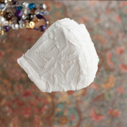 PSNY Fulfi柔軟白色花粉黃沙可水洗過濾3D成人美麗穿戴豪華口罩LF3 第5張的照片