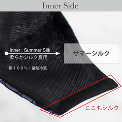 PSNY 僅絲綢柔軟度黑色和白色蕾絲麵膜無紡布過濾器包括面膜 -FR17 第7張的照片